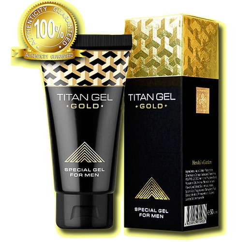 Instant Penis Harder Titan Gel Gold For Men - 50 Ml