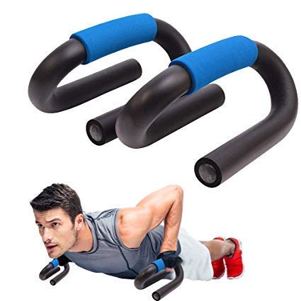 Steel Push-up BarsStands with Foam Handles for Men  Women Pectorals Muscle Building S Shape Fitness Push-up Bars Push up Stand Bar for Home and Gym Fitnes