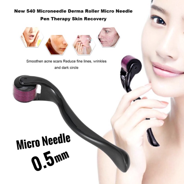 3 in 1 Derma Roller Micro Needles Therapy Replacement Needle